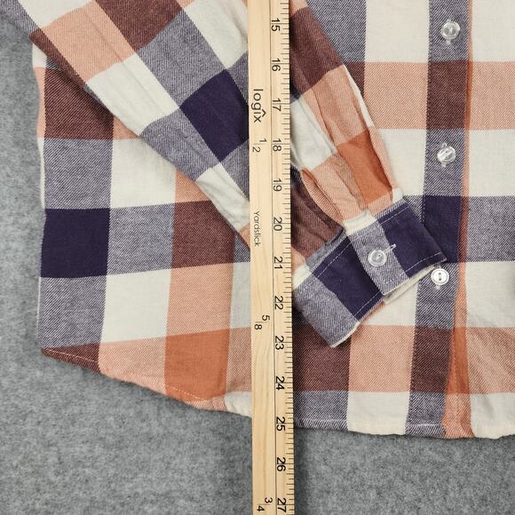 Disney Mickey Mouse and Friends Women's Shirt Flannel Button Up Long Sleeve L - Picture 7 of 9